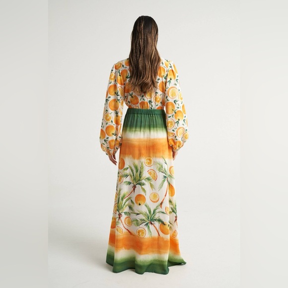 SIGAL Long-Sleeve Tie-Front Cover-Up Dress L - Picture 11 of 16